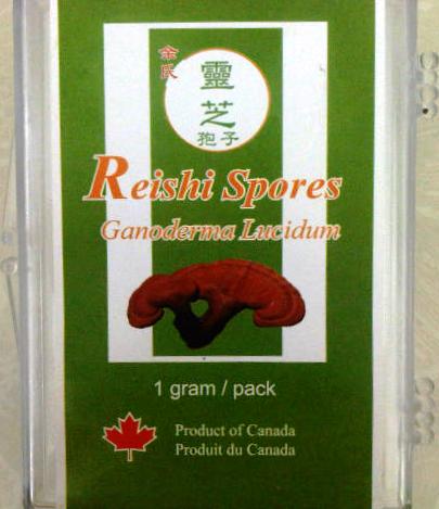 Reishi Spores(Powder Form) 1 Box = 10 Packages